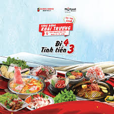 ung dung cong nghe man hinh quang cao gioi thieu combo va mon an tu chon tai king bbq buffet – nguyen anh thu