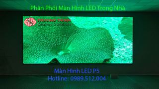 truong thinh nhan thi cong lap dat va huong dan su dung man hinh led tco trong nha p5 120 inch ledp5i120 trong nha tai nha khoa trong rang sai gon sg